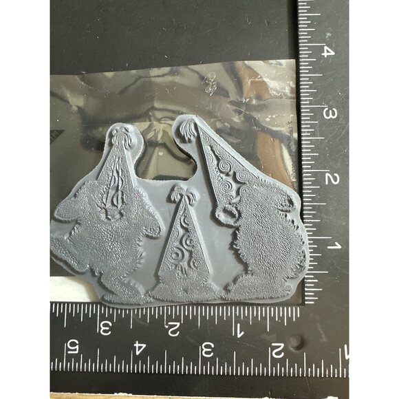 House-Mouse Designs Party Hats Cling Rubber Stamp HHCP01 - Picture 3 of 3